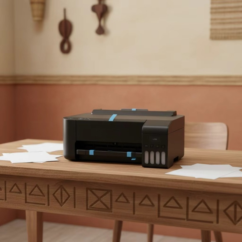 Home Office Photos - Tragbarer USB-Farbtintenstrahldrucker für Studenten, Heimbüro &