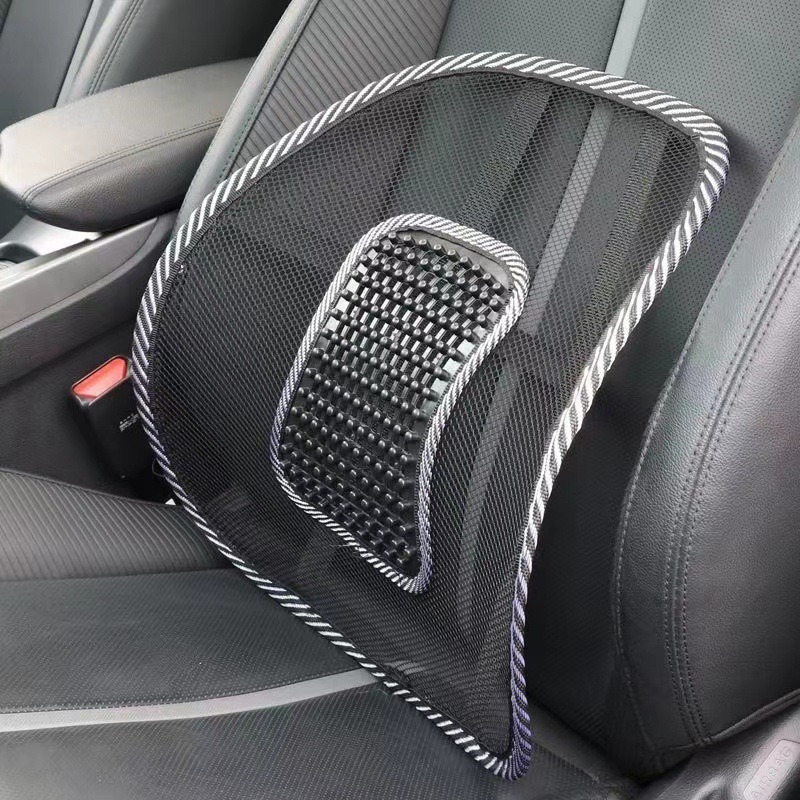 Mesh Back Cushion - 1 atmungsaktives Lendenwirbelstützkissen aus Eisseide mit