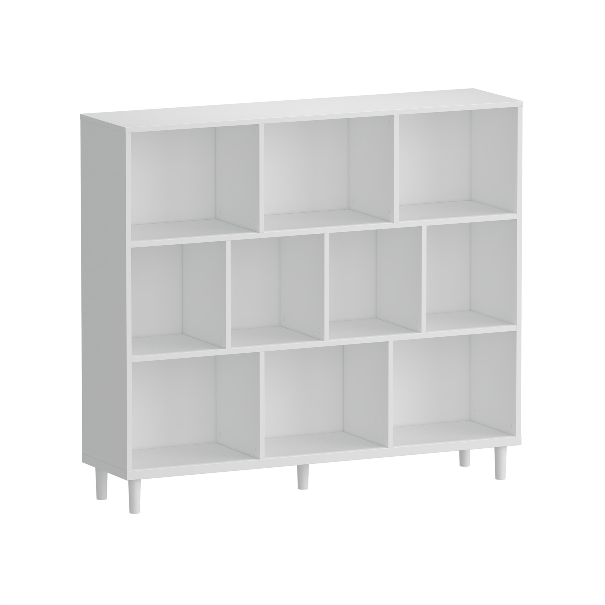 10-Würfel Offenes Bücherregal  – Bookcase Wood Shelf Bewertung und Preis
