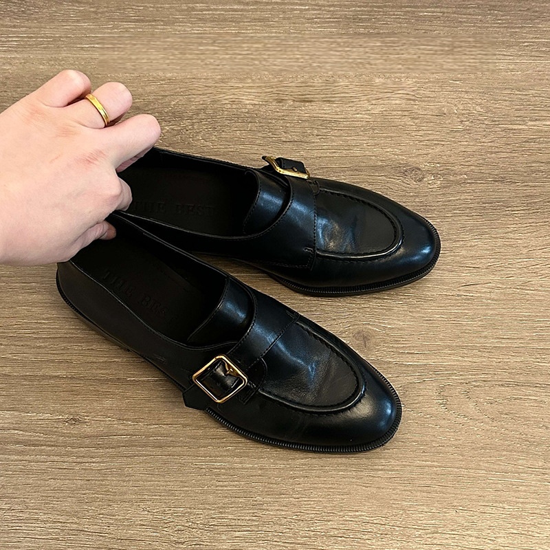 Schwarze Damen-Monkstrap-Slipp – Home Office Makeover Bewertung und Preis