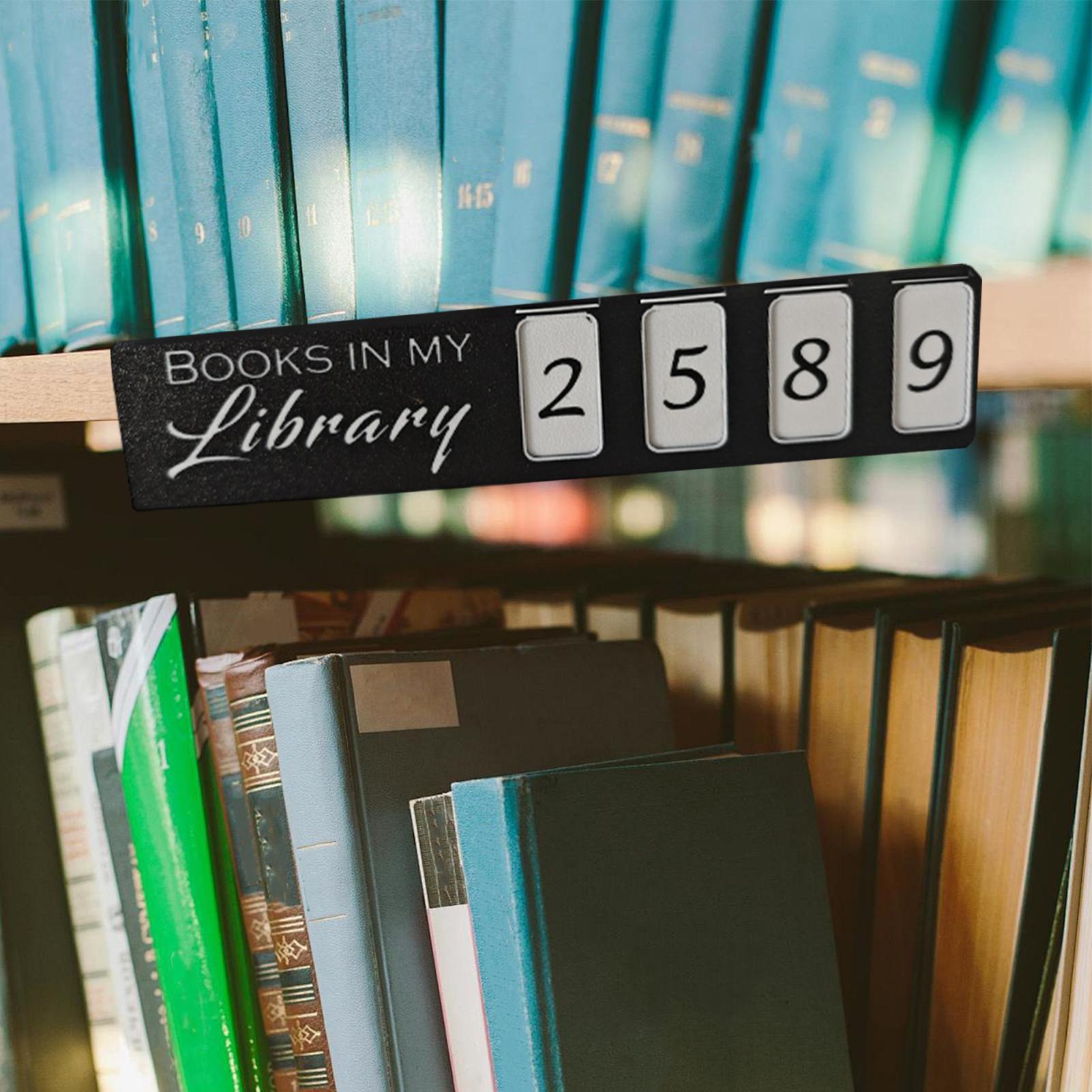 Bücherregal-Zähler, Buchschild – Home Office Bookshelves Bewertung und Preis