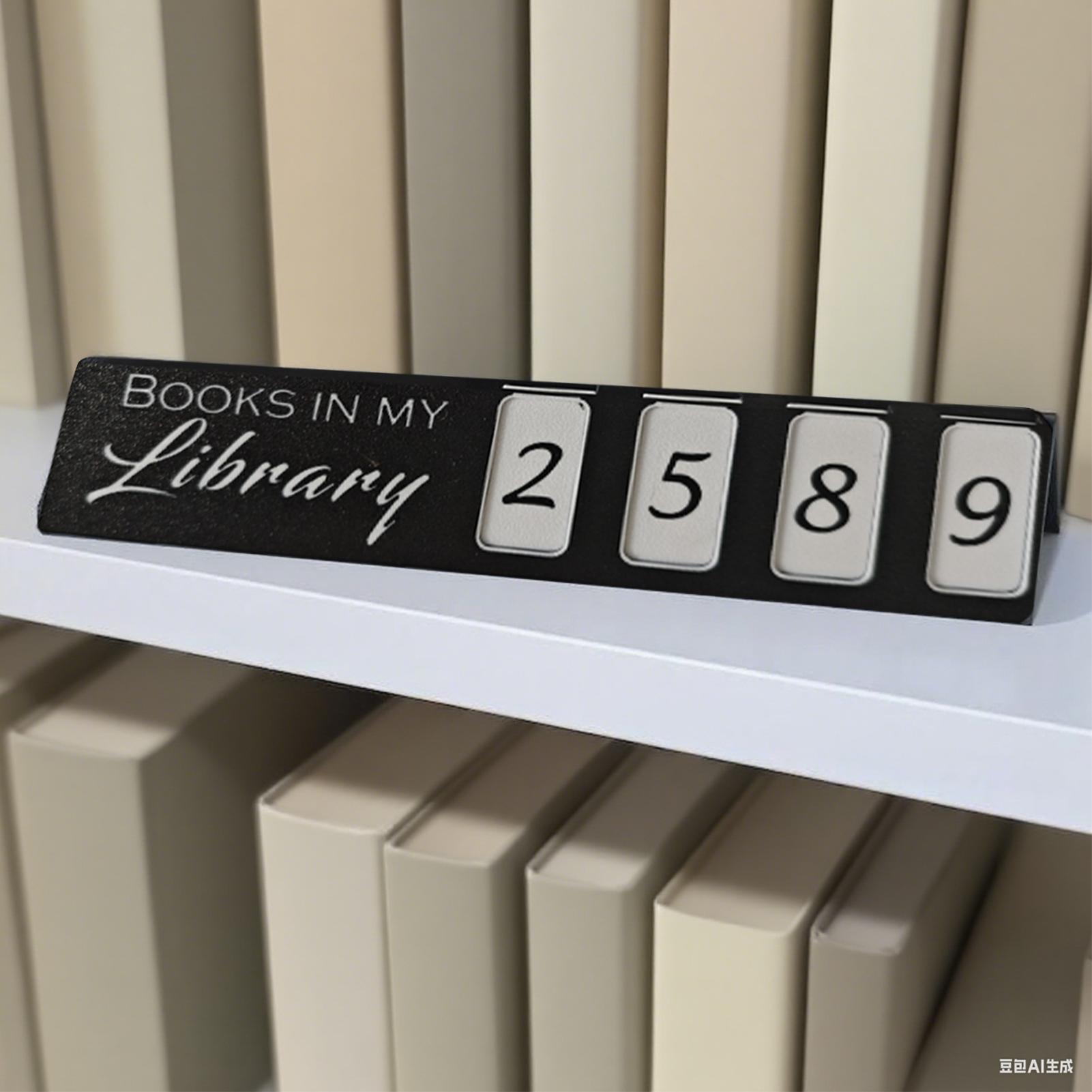 Bücherregal-Zähler, Buchschild – Home Office Bookshelves Bewertung und Preis