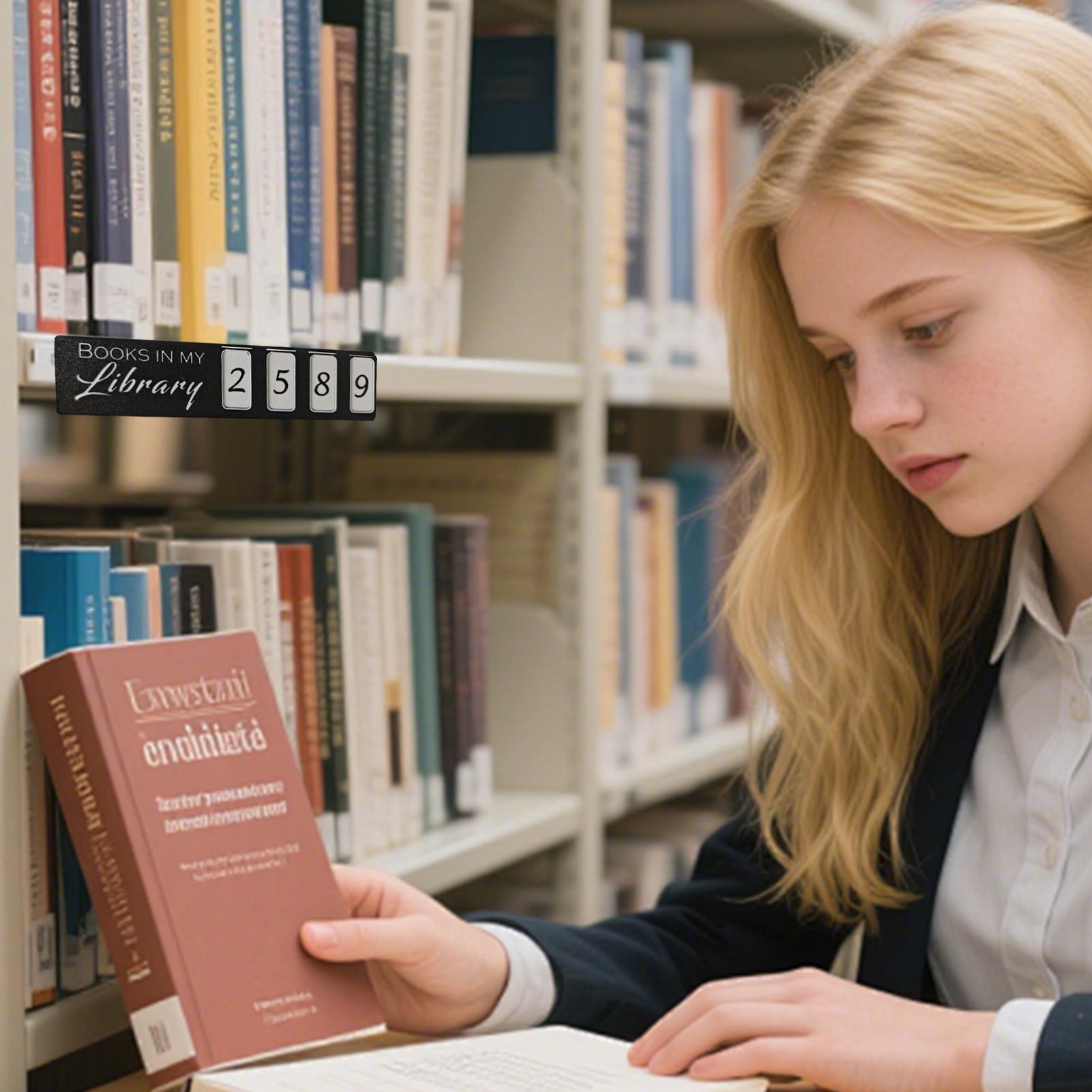Bücherregal-Zähler, Buchschild – Home Office Bookshelves Bewertung und Preis