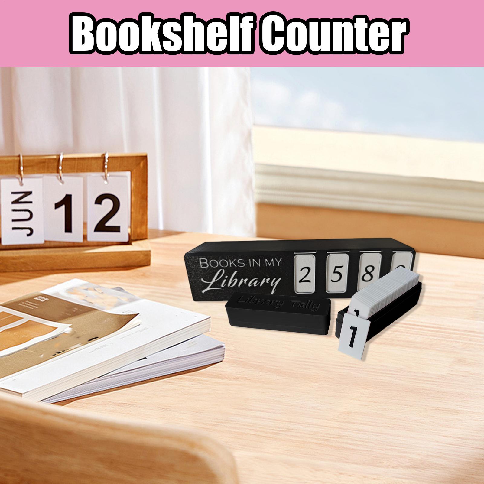 Bücherregal-Zähler, Buchschild – Home Office Bookshelves Bewertung und Preis