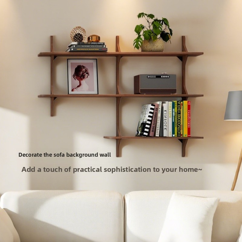 Massivholz Wandregal Einfaches – Bookcase Wood Shelf Bewertung und Preis