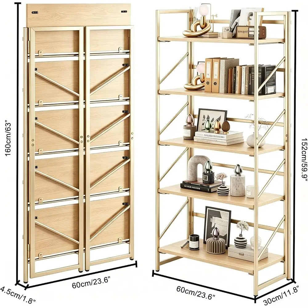 2-in-1 wandelbares Bücherregal – Home Office Bookshelves Bewertung und Preis