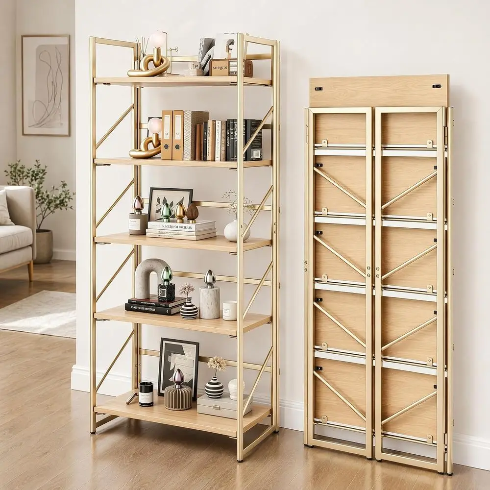2-in-1 wandelbares Bücherregal – Home Office Bookshelves Bewertung und Preis