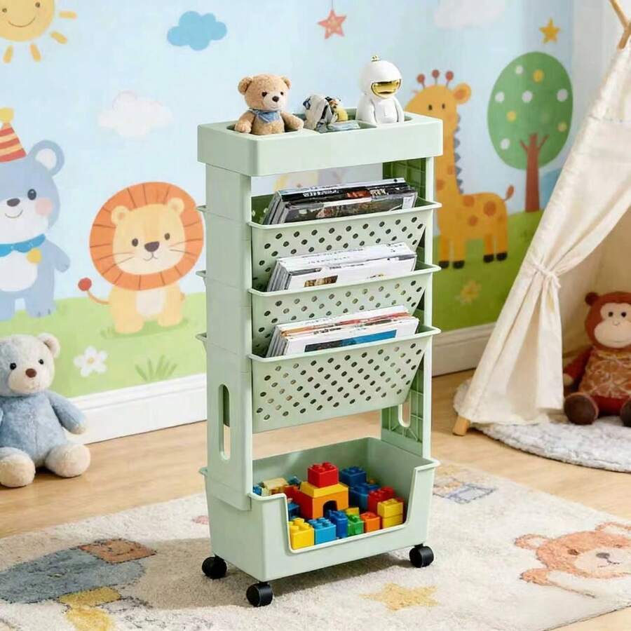 5-stufiger Rollwagen mit perfo – Rolling File Cart Bewertung und Preis
