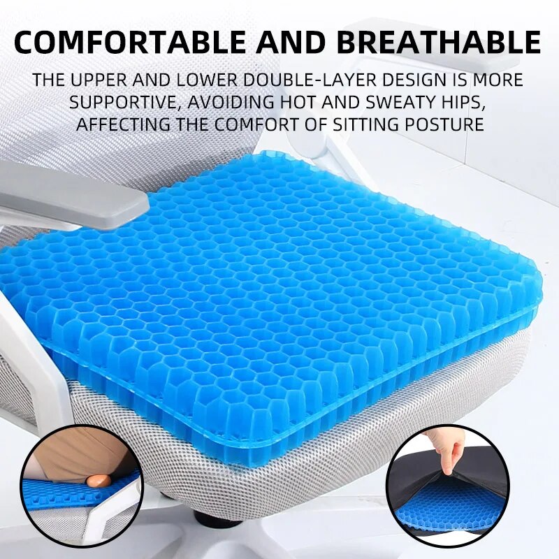 Extra dickes Gel-Sitzkissen, a – Mesh Back Cushion Bewertung und Preis