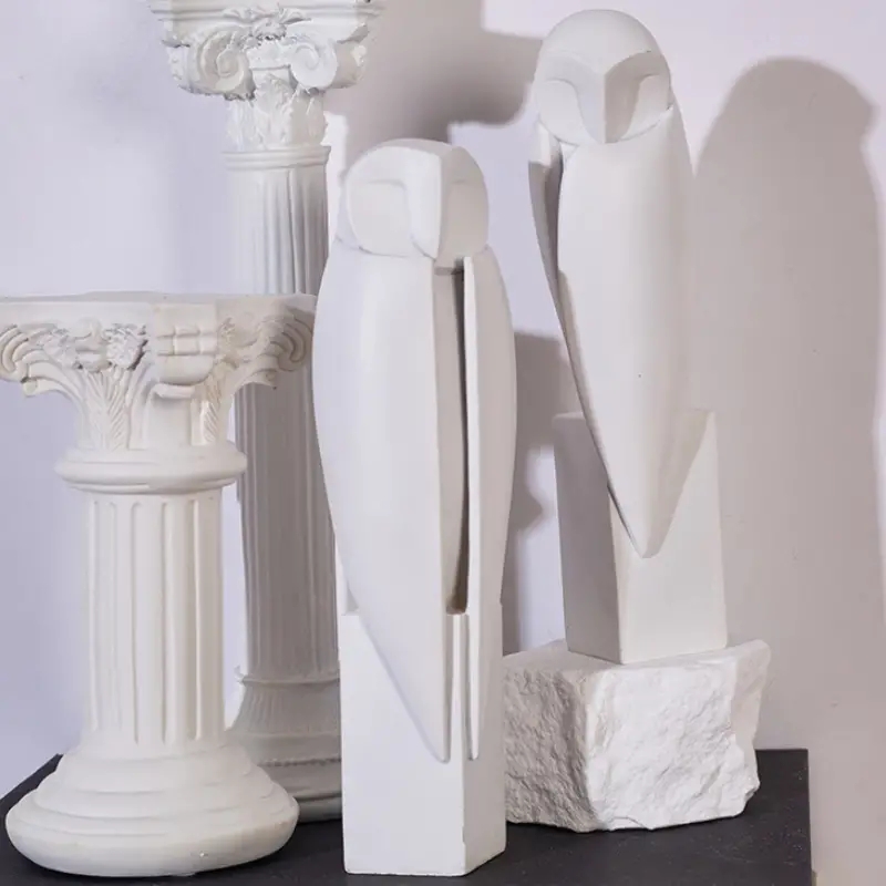 Minimalistische Eulenstatue, S – Home Office Bookshelves Bewertung und Preis